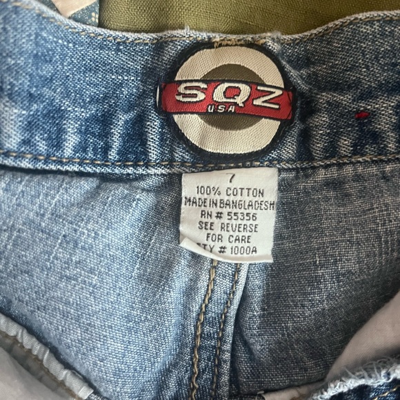 Vintage size 7 jean shorts - Picture 6 of 6